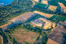 ABC Chemical Industries landfill in the district Rheingönheim in Ludwigshafen am Rhein in the state Rhineland-Palatinate, Germany