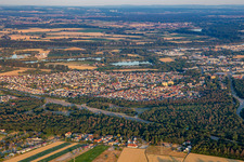North from West in the district Rinkenbergerhof in Speyer in the state Rhineland-Palatinate, Germany