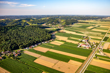 Osluševci train station in Ormož in the state Slovenia, Slovenia