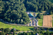 Beer tent at the Šport i centar sports field in Dornava in the state Slovenia, Slovenia