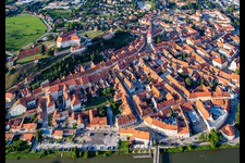 Aerial view of Ptuj in the state Slovenia, Slovenia