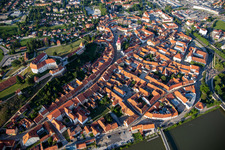 Aerial photograpy of Ptuj in the state Slovenia, Slovenia