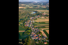 Street village on the Drava in Starše in the state Slovenia, Slovenia
