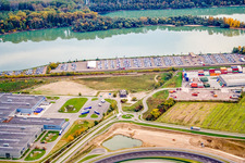 Wörth State Port in Wörth am Rhein in the state Rhineland-Palatinate, Germany