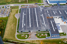 Oberwald Industrial Estate. Europack in Wörth am Rhein in the state Rhineland-Palatinate, Germany