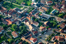 City hall in Oberotterbach in the state Rhineland-Palatinate, Germany