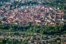From the north in Wissembourg in the state Bas-Rhin, France