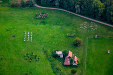 Harras de la Née in Mothern in the state Bas-Rhin, France out of the air