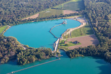 Dahlunden engraving in Fort-Louis in the state Bas-Rhin, France
