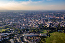 Neudorf from the south in the district Neudorf Sud Centre Est in Straßburg in the state Bas-Rhin, France