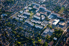 Rue des Roseaux in Illkirch-Graffenstaden in the state Bas-Rhin, France