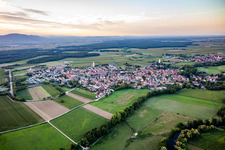 From the south in Kogenheim in the state Bas-Rhin, France