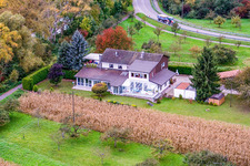 On the Neuburg Old Rhine in Neuburg am Rhein in the state Rhineland-Palatinate, Germany