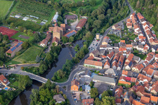Organic farm Bannmühle in Odernheim am Glan in the state Rhineland-Palatinate, Germany