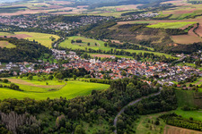 From the southeast in Staudernheim in the state Rhineland-Palatinate, Germany