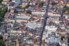 Shopping center on Prinzengasse in Bad Kreuznach in the state Rhineland-Palatinate, Germany