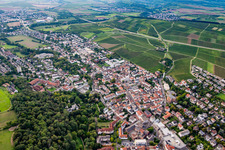 Rüdesheimer Straße from the southeast in Bad Kreuznach in the state Rhineland-Palatinate, Germany
