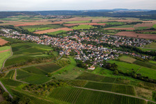 From the north in Weinsheim in the state Rhineland-Palatinate, Germany