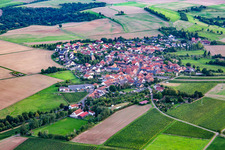 From the north in Duchroth in the state Rhineland-Palatinate, Germany
