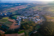 From the south in Knittlingen in the state Baden-Wuerttemberg, Germany