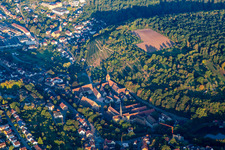 Aerial view of Monastery Maulbronn in Maulbronn in the state Baden-Wuerttemberg, Germany