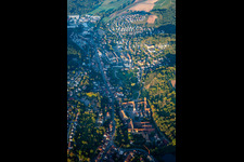 Oblique view of Monastery Maulbronn in Maulbronn in the state Baden-Wuerttemberg, Germany