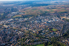 From the northeast in Ludwigsburg in the state Baden-Wuerttemberg, Germany