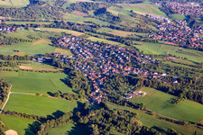 From the south in the district Bruch in Weissach im Tal in the state Baden-Wuerttemberg, Germany