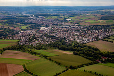 From the east in Steinheim an der Murr in the state Baden-Wuerttemberg, Germany
