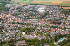 From the south in Nordheim in the state Baden-Wuerttemberg, Germany