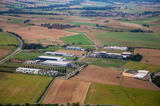 Jakob-Dieffenbacher-Straße commercial area in Eppingen in the state Baden-Wuerttemberg, Germany