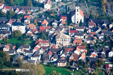 Town View of the streets and houses of the residential areas in the district Urloffen in Appenweier in the state Baden-Wurttemberg