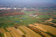 Aerial photograpy of Golf Club Urloffen eV in the district Urloffen in Appenweier in the state Baden-Wuerttemberg, Germany