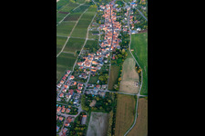 Niederhorbach in the state Rhineland-Palatinate, Germany seen from above