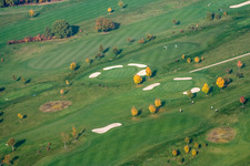 Golf Club Urloffen eV in the district Urloffen in Appenweier in the state Baden-Wuerttemberg, Germany seen from above