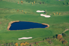 Golf Club Urloffen eV in the district Urloffen in Appenweier in the state Baden-Wuerttemberg, Germany from the plane