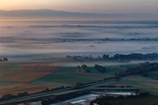 Drone recording of Riedseltz in the state Bas-Rhin, France