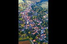 Drone recording of Drachenbronn-Birlenbach in the state Bas-Rhin, France