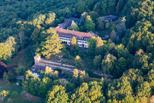 Aerial view of Conference center in Gœrsdorf in the state Bas-Rhin, France
