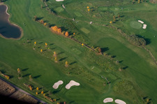 Golf Club Urloffen eV in the district Urloffen in Appenweier in the state Baden-Wuerttemberg, Germany viewn from the air