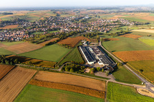 Gunther Tools in Soultz-sous-Forêts in the state Bas-Rhin, France seen from above