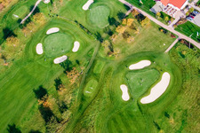 Aerial view of Golf Club Urloffen eV in the district Urloffen in Appenweier in the state Baden-Wuerttemberg, Germany