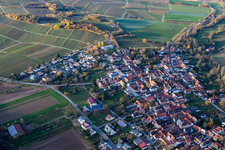 Main Street in the district Heuchelheim in Heuchelheim-Klingen in the state Rhineland-Palatinate, Germany