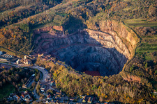 Quarry Albersweiler Basalt-AG in Albersweiler in the state Rhineland-Palatinate, Germany
