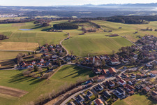Cemetery in the district Degerndorf in Münsing in the state Bavaria, Germany
