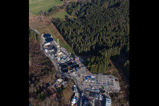 Aerial photograpy of Eavor Geothermal Geretsried with GKW in the district Gelting in Geretsried in the state Bavaria, Germany