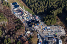 Oblique view of Eavor Geothermal Geretsried with GKW in the district Gelting in Geretsried in the state Bavaria, Germany