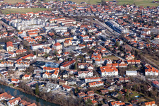 Between B11 and railway line in Wolfratshausen in the state Bavaria, Germany