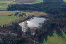 Buchsee in Münsing in the state Bavaria, Germany