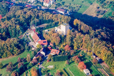Structure of the observation tower in Lauf in the state Baden-Wurttemberg, Germany